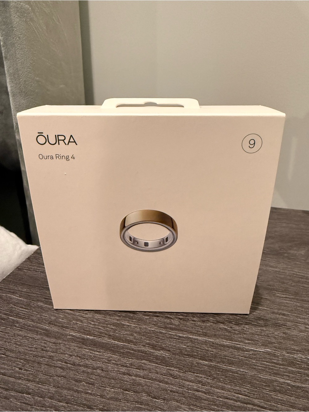 Gold Oura Ring 4  (size 9)